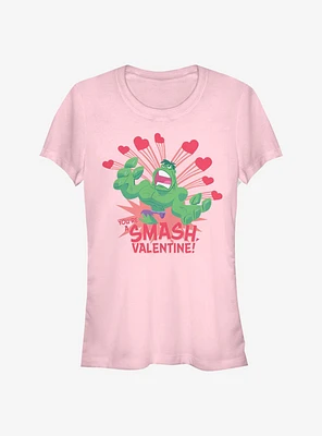Marvel The Hulk Valentine Girls T-Shirt