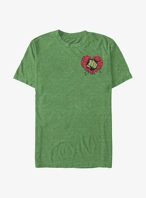 Marvel The Hulk Smash Heart T-Shirt