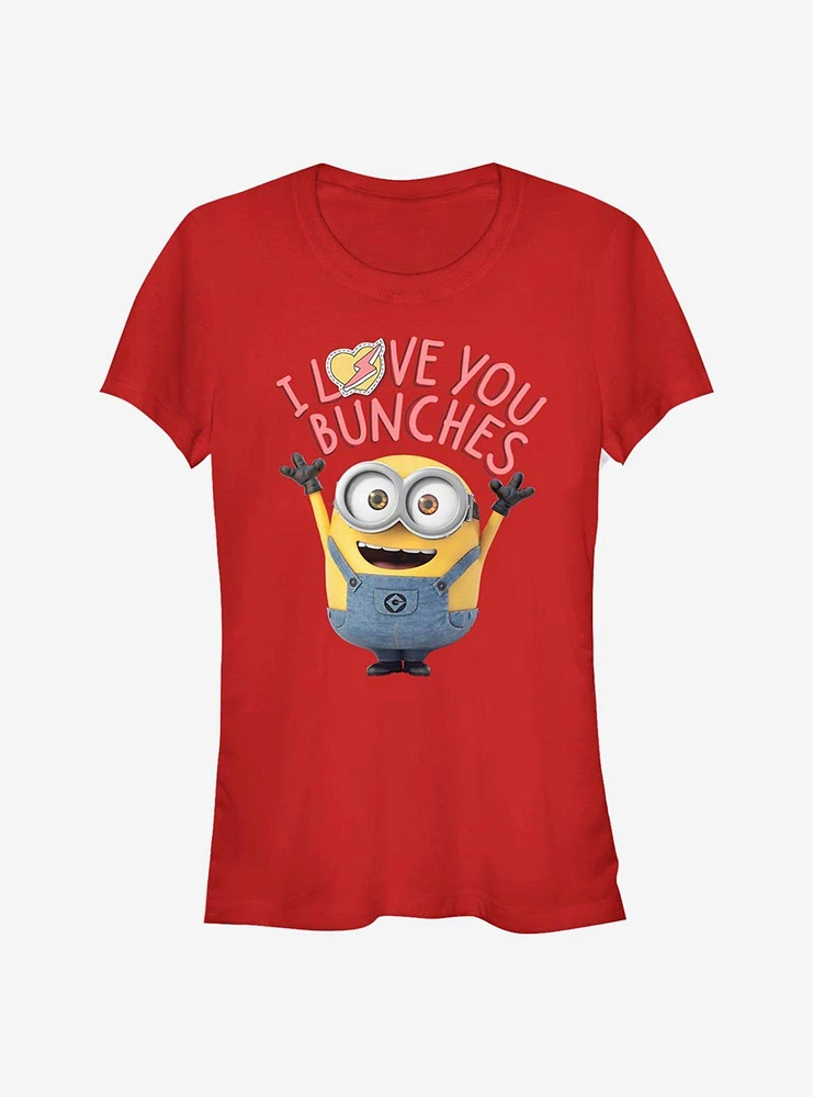 Minions Banana Love Girls T-Shirt