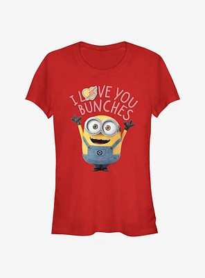 Minions Banana Love Girls T-Shirt