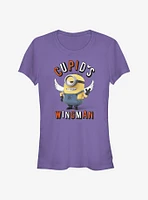 Minions Cupid's Wingman Girls T-Shirt