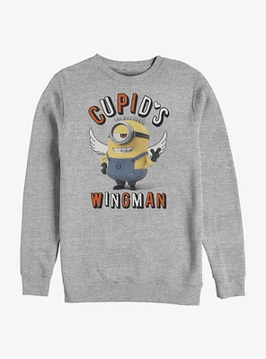 Minions Cupid's Wingman Crew Sweatshirt