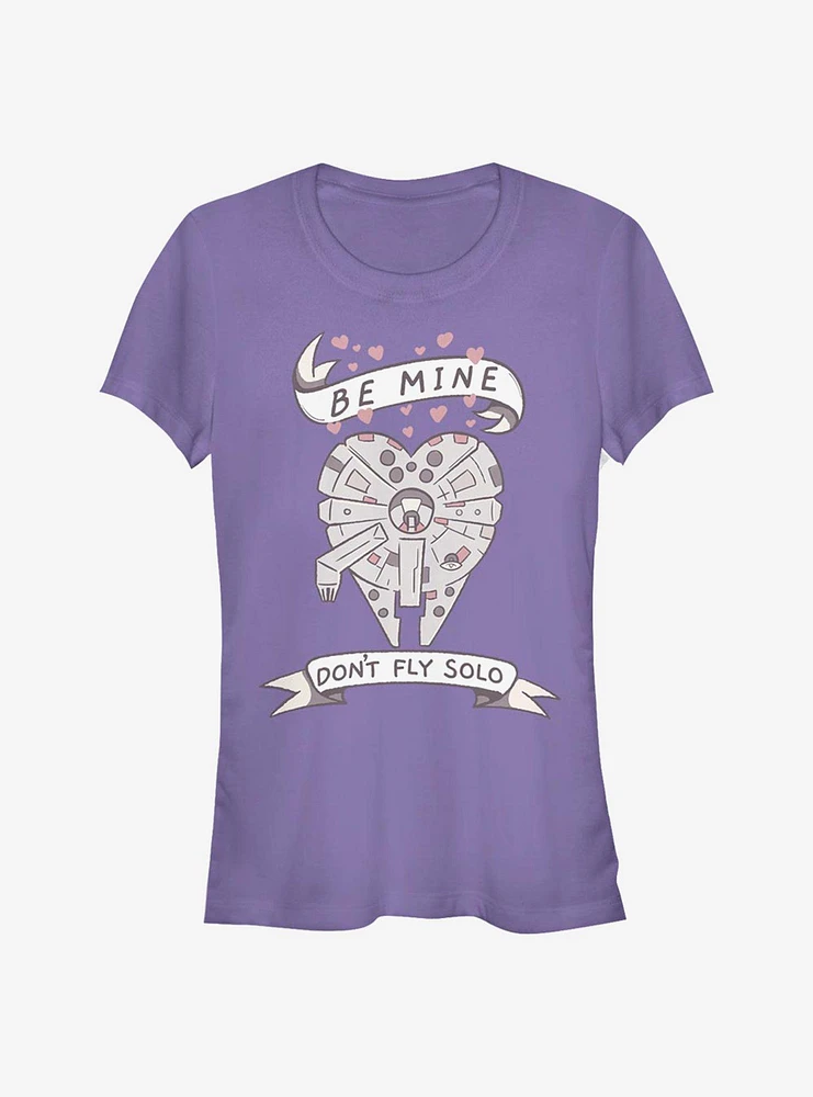 Star Wars Be Mine Falcon Girls T-Shirt