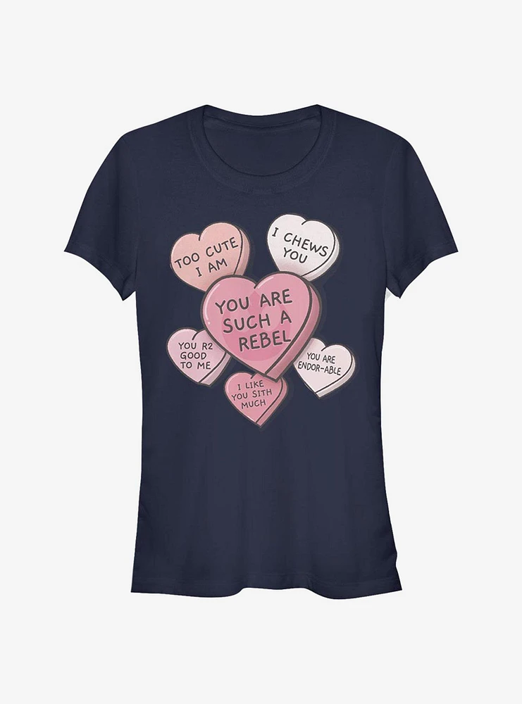 Star Wars Candy Heart Girls T-Shirt