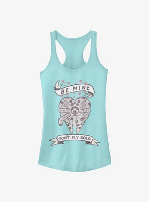 Star Wars Be Mine Falcon Girls Tank