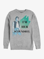 Star Wars Han Solo Her Scoundrel Crew Sweatshirt