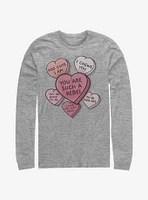 Star Wars Candy Hearts Long-Sleeve T-Shirt