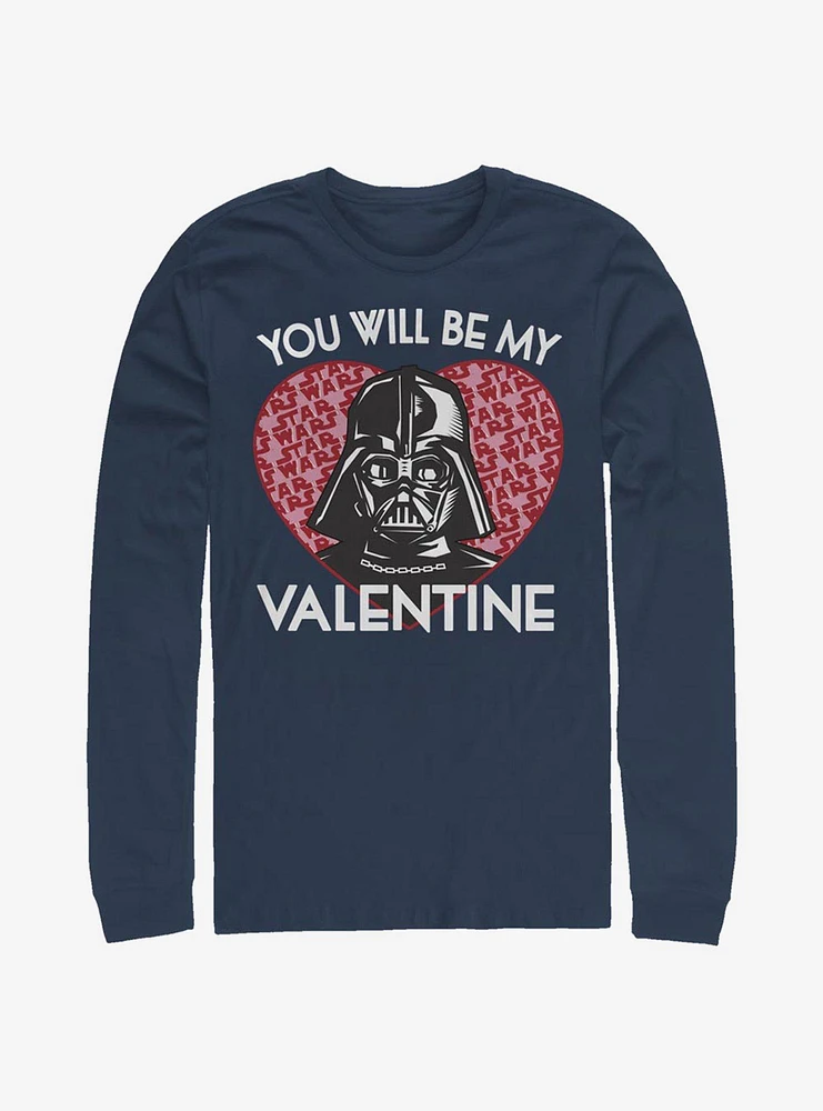 Star Wars You Will Be My Darth Vader Long-Sleeve T-Shirt