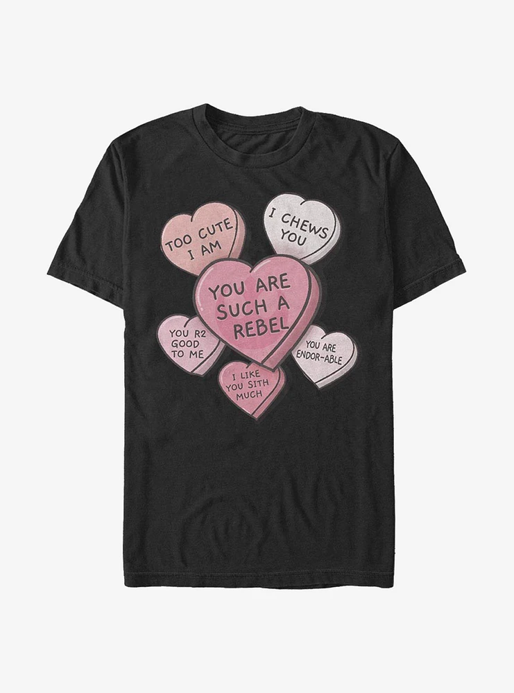 Star Wars Candy Hearts T-Shirt
