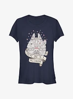 Star Wars One A Mill Girls T-Shirt