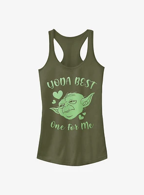 Star Wars Yoda Best Hearts Girls Tank