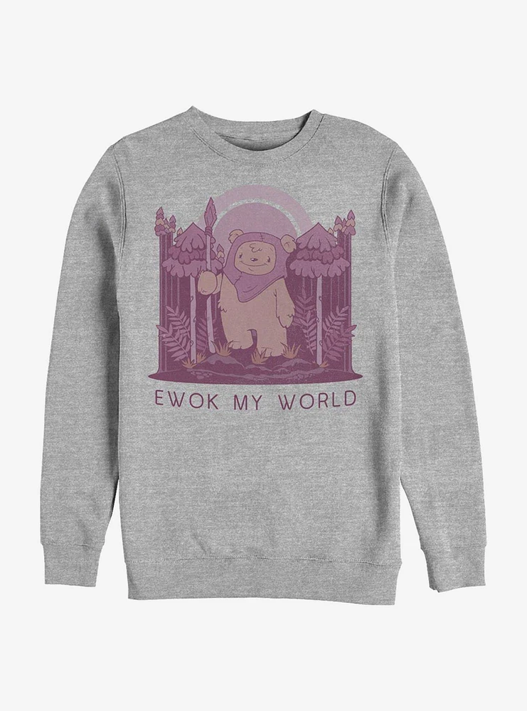 Star Wars Ewok My World Crew Sweatshirt