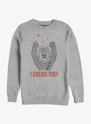 Star Wars I Chews You Chewie Sweatshirt