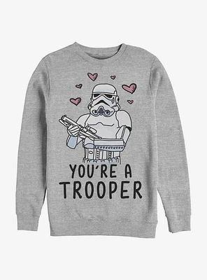 Star Wars Trooper Love Crew Sweatshirt