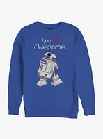 Star Wars You R2-D2 Awesome Crew Sweatshirt