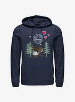 Star Wars Valentine Han And Leia Hoodie