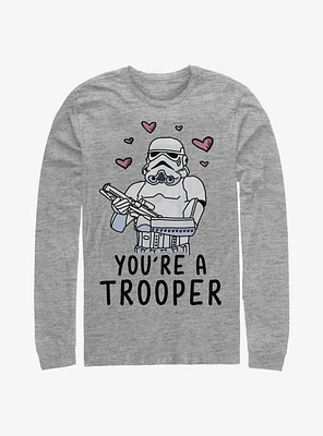 Star Wars Trooper Love Long-Sleeve T-Shirt