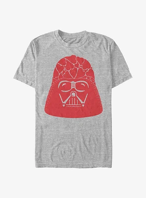 Star Wars Vader Heart Helmet T-Shirt