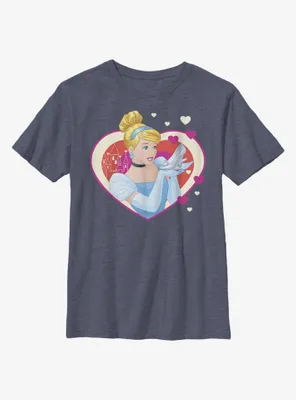 Disney Cinderella Hearts Youth T-Shirt
