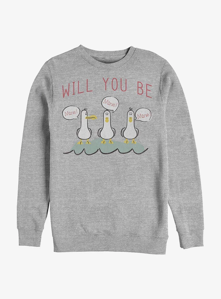 Disney Pixar Finding Nemo Be Mine Sweatshirt