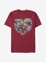 Marvel Avengers Avenger Heart T-Shirt