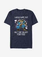 Marvel Avengers Thanos Galaxy Heart T-Shirt