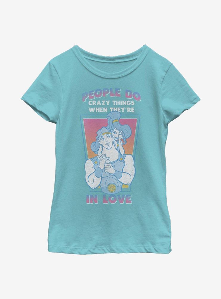 Disney Hercules Crazy Things Youth Girls T-Shirt