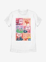 Marvel Avengers Valentine Comic Womens T-Shirt