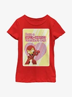 Marvel Iron Man Super Charged Youth Girls T-Shirt