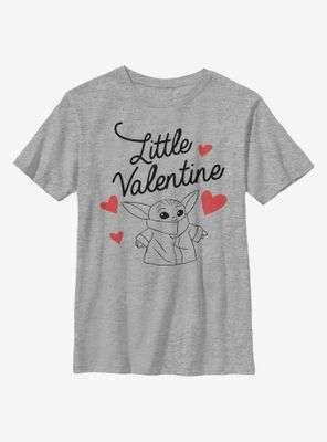 Star Wars The Mandalorian Little Valentine Youth T-Shirt