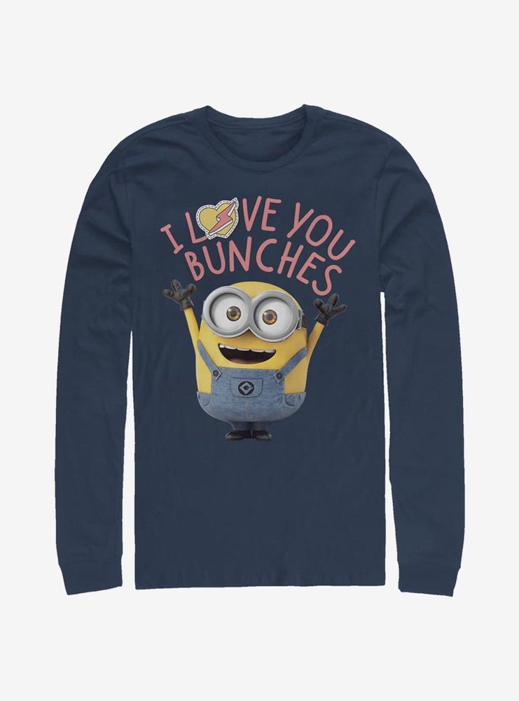 Minions Banana Love Long-Sleeve T-Shirt