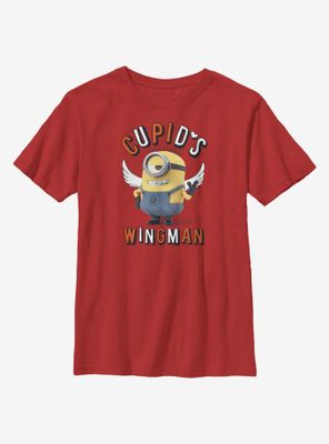 Minions Cupid's Wing Man Youth T-Shirt