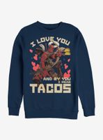 Marvel Deadpool Taco Love Sweatshirt