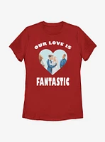 Marvel Fantastic Four Love Womens T-Shirt
