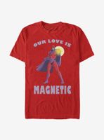 Marvel X-Men Magnetic Love T-Shirt