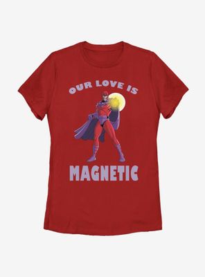 Marvel X-Men Magnetic Love Womens T-Shirt