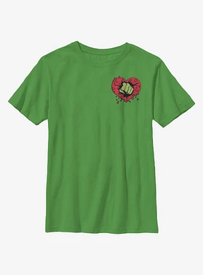 Marvel Hulk Smash Heart Youth T-Shirt