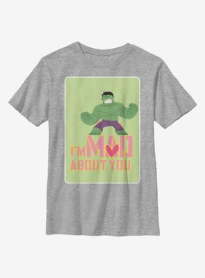 Marvel Hulk Mad Love Youth T-Shirt