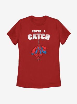Marvel Spider-Man You're A Catch Womens T-Shirt