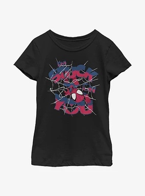 Marvel Spider-Man Stuck On You Youth Girls T-Shirt