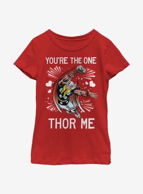 Marvel Thor One Me Youth Girls T-Shirt
