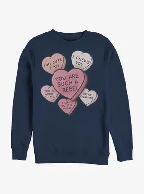 Star Wars Candy Hearts Sweatshirt