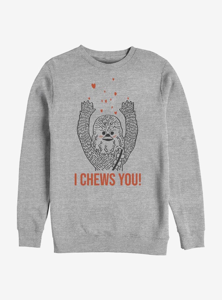 Star Wars I Chews You Chewie Sweatshirt