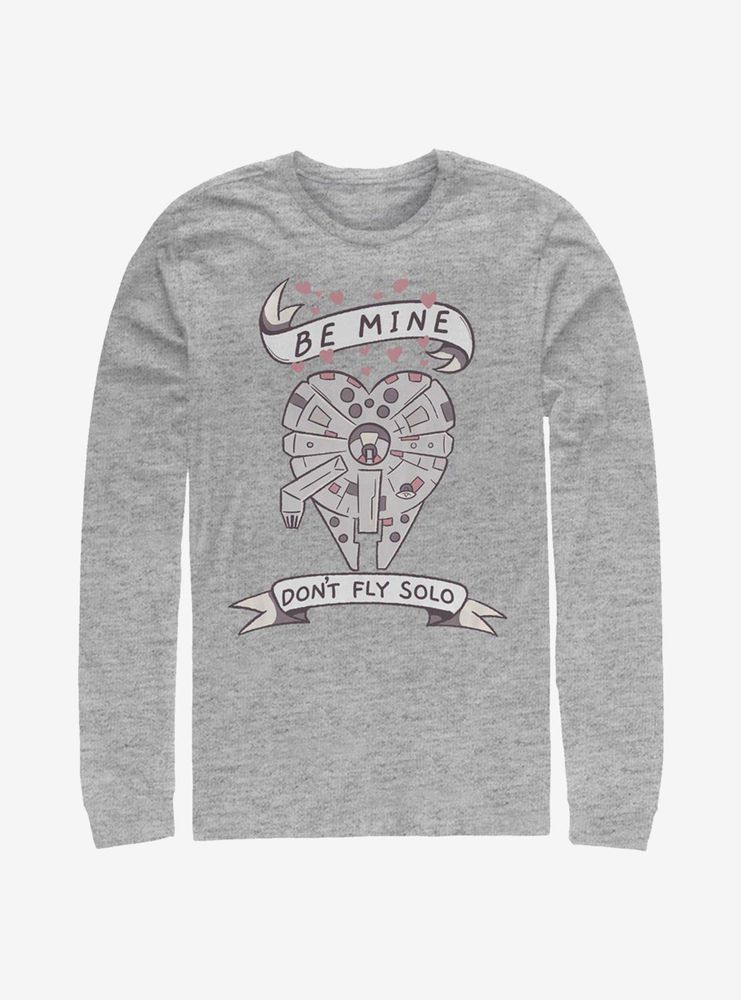 Star Wars Be Mine Falcon Long-Sleeve T-Shirt