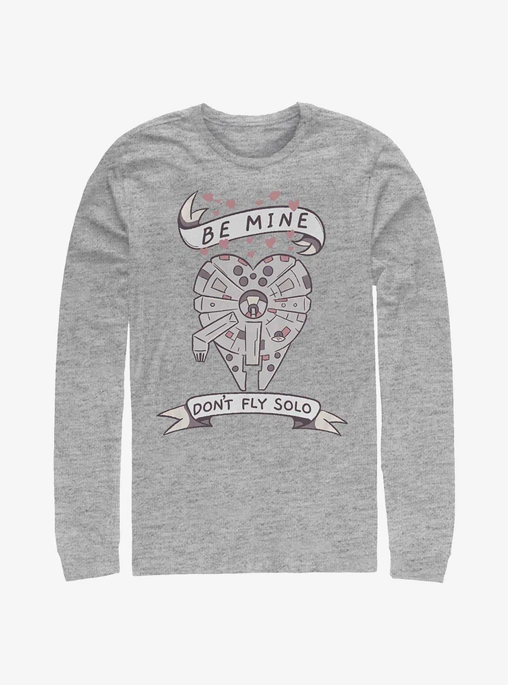 Star Wars Be Mine Falcon Long-Sleeve T-Shirt