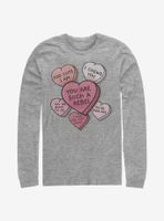 Star Wars Candy Hearts Long-Sleeve T-Shirt