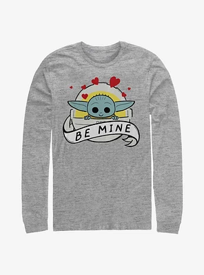 Star Wars The Mandalorian Be Mine Child Long-Sleeve T-Shirt