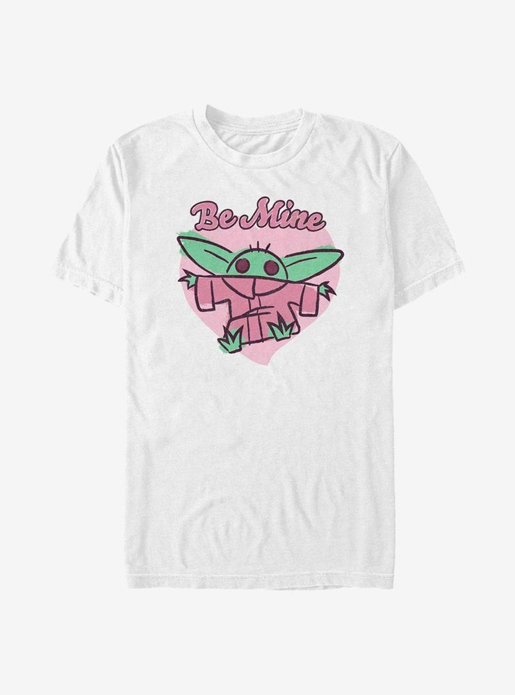 Star Wars The Mandalorian Be Mine Child T-Shirt