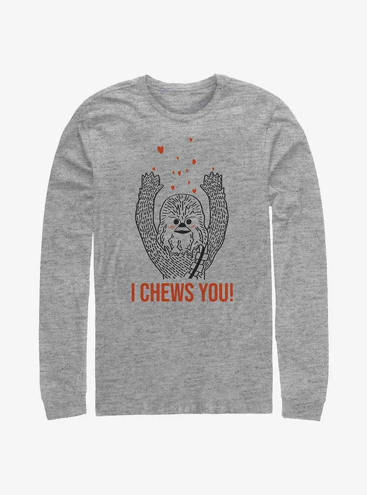Star Wars I Chews You Chewie Long-Sleeve T-Shirt