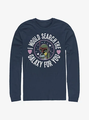 Star Wars Boba Search The Galaxy Long-Sleeve T-Shirt